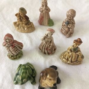 Red Rose Tea Porcelain Whimsies Figurines Wade from England 🇬🇧